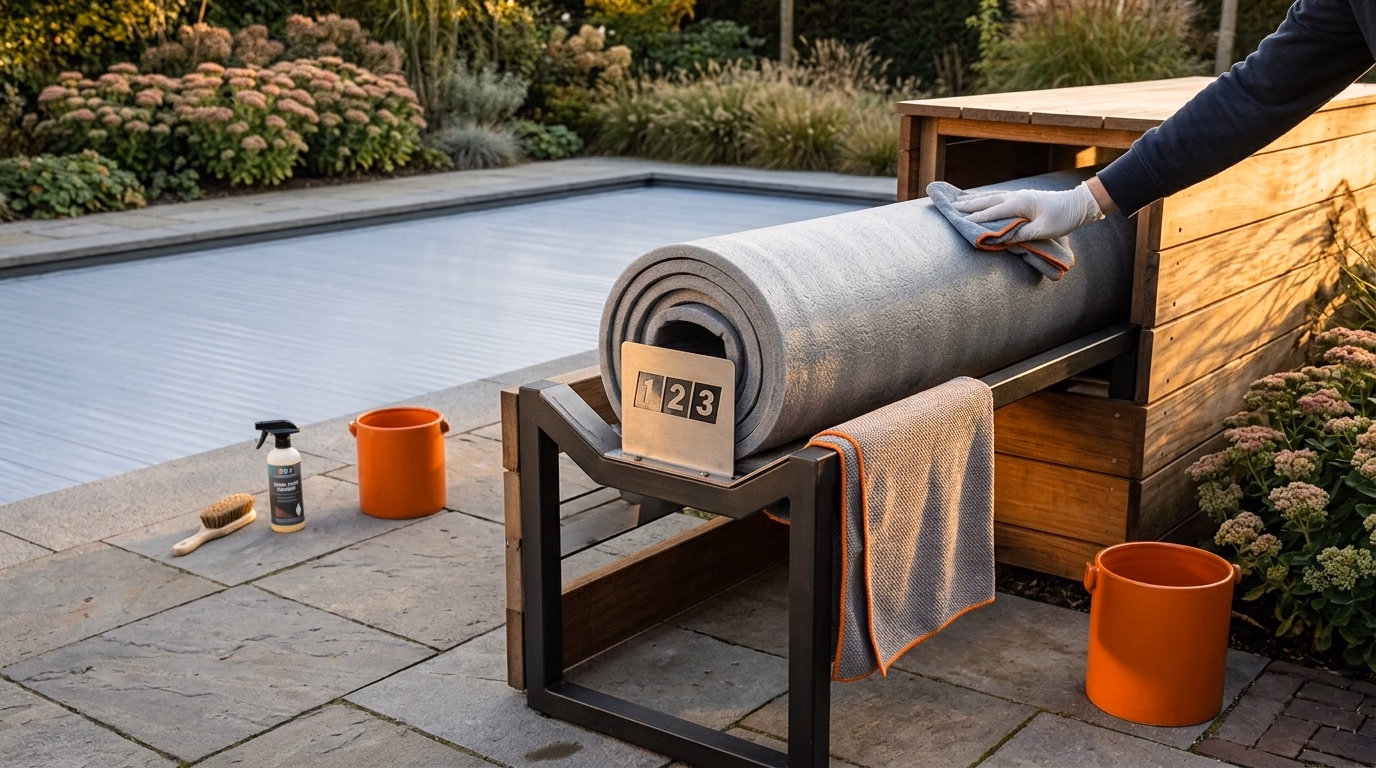 Winteropslag van uw foam afdekking: handige tips voor onderhoud